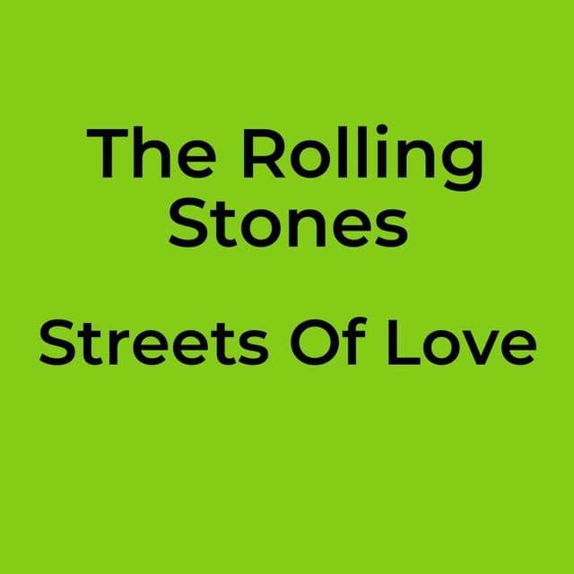Streets Of Love