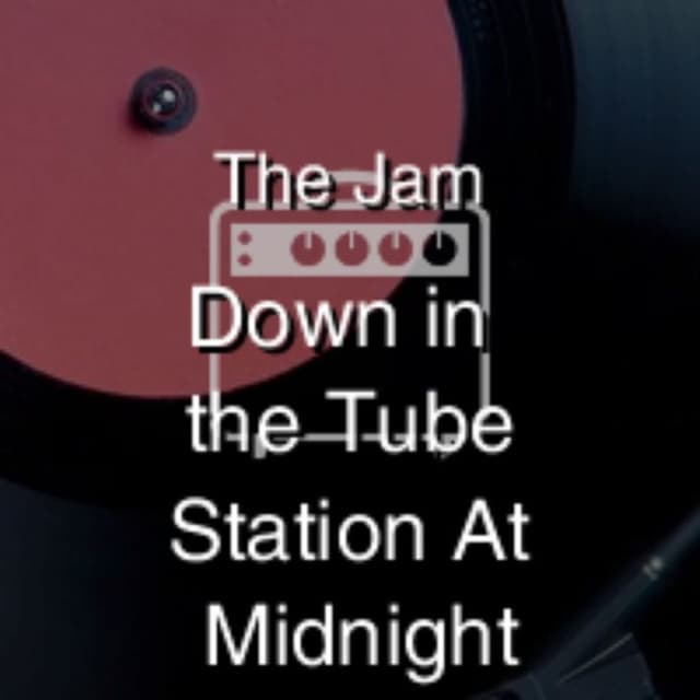Down in the Tube Station At Midnight