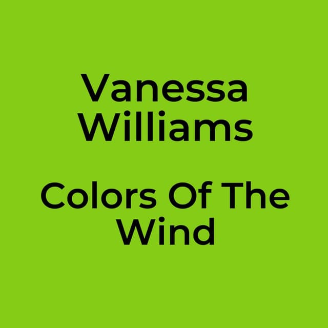 Colors Of The Wind