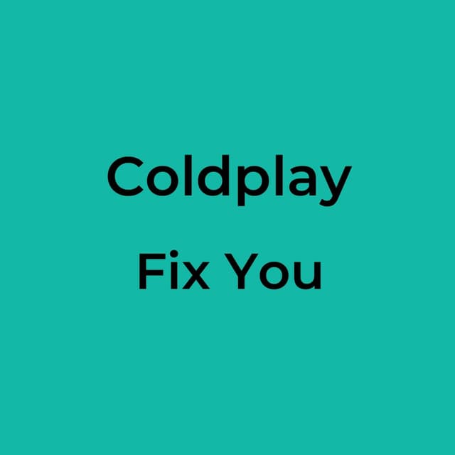 Fix You