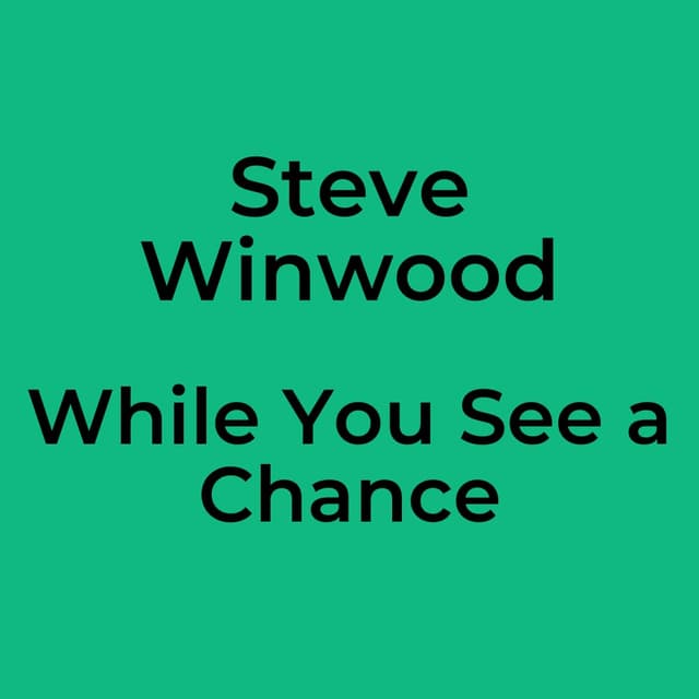 While You See a Chance