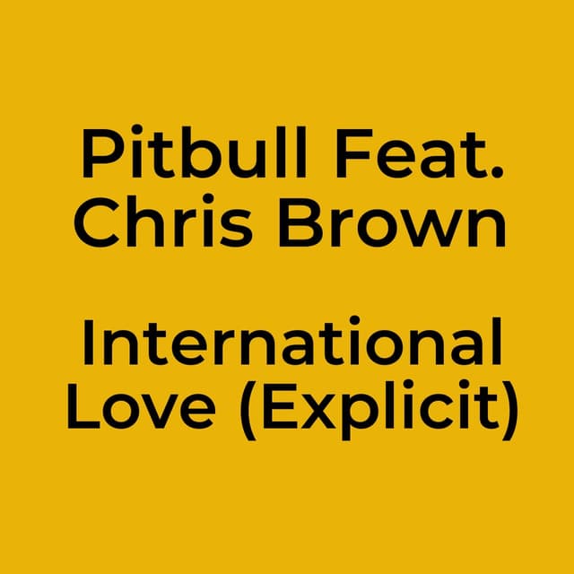 International Love (Explicit)