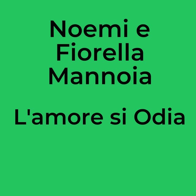L'amore si Odia