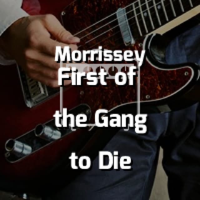 First of the Gang to Die