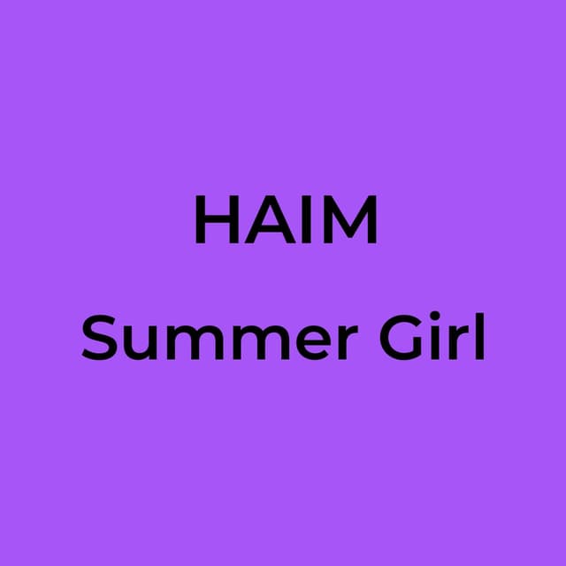 Summer Girl