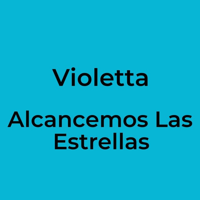 Alcancemos Las Estrellas