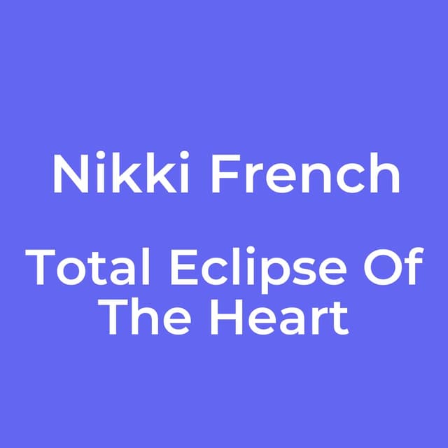 Total Eclipse Of The Heart