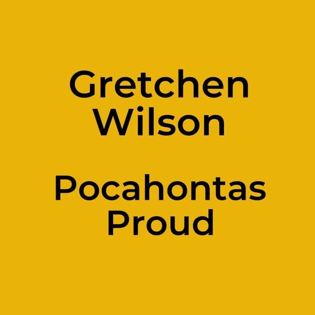 Pocahontas Proud