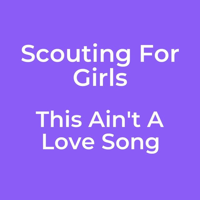 This Ain't A Love Song