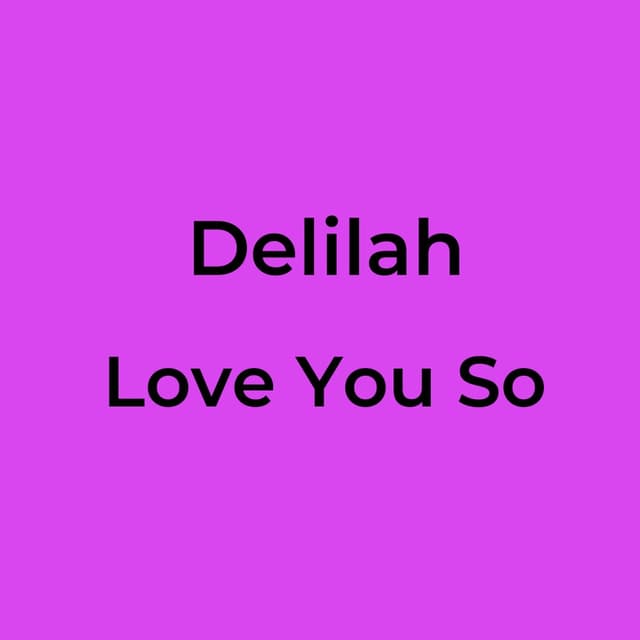Love You So