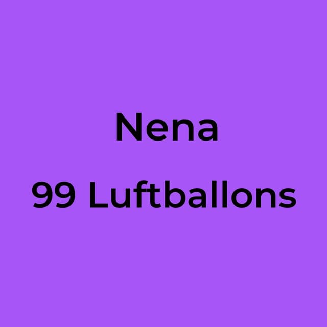 99 Luftballons