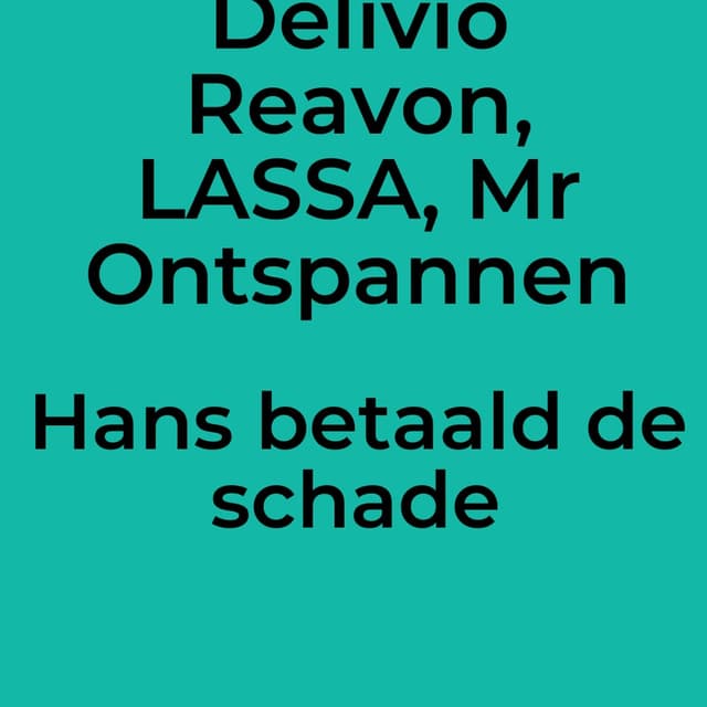 Hans betaald de schade