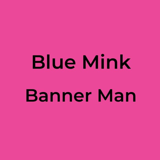 Banner Man