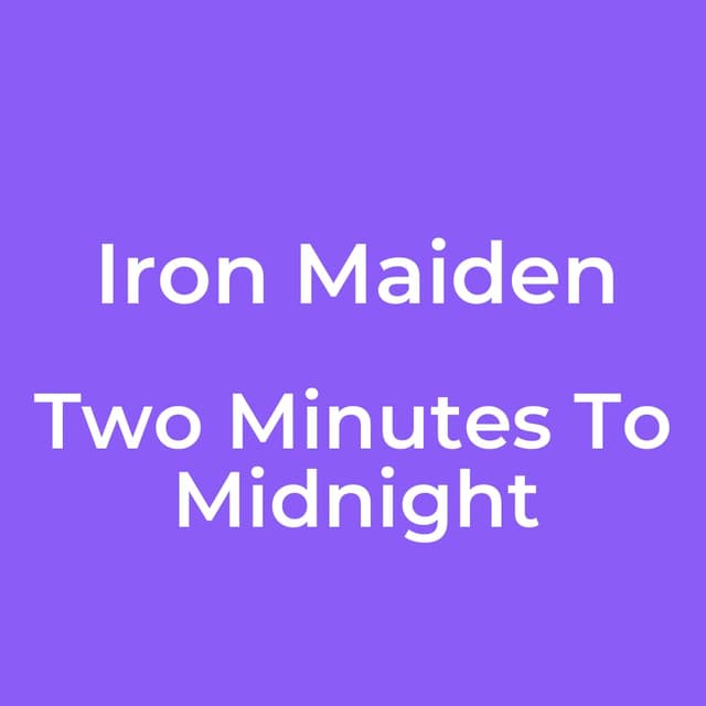Two Minutes To Midnight