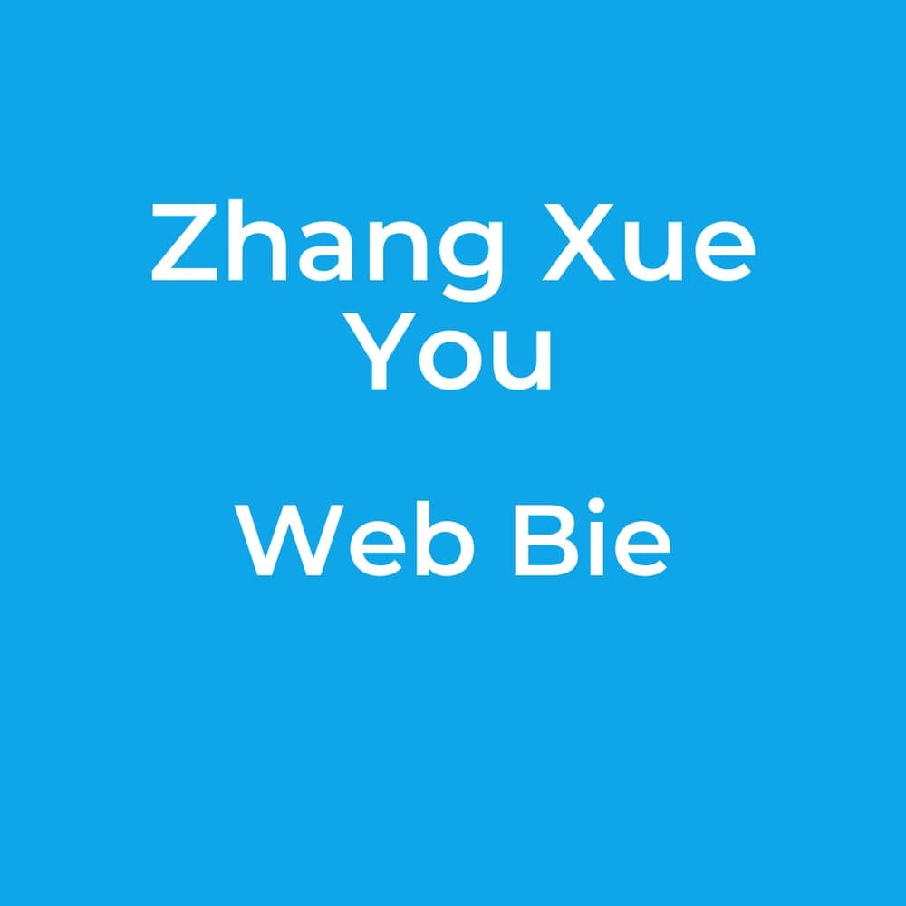Zhang Xue You - Web Bie
