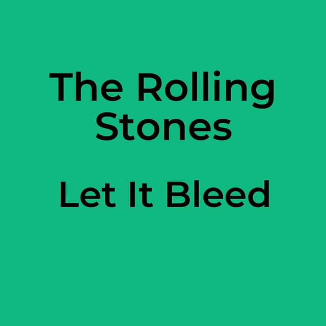 Let It Bleed