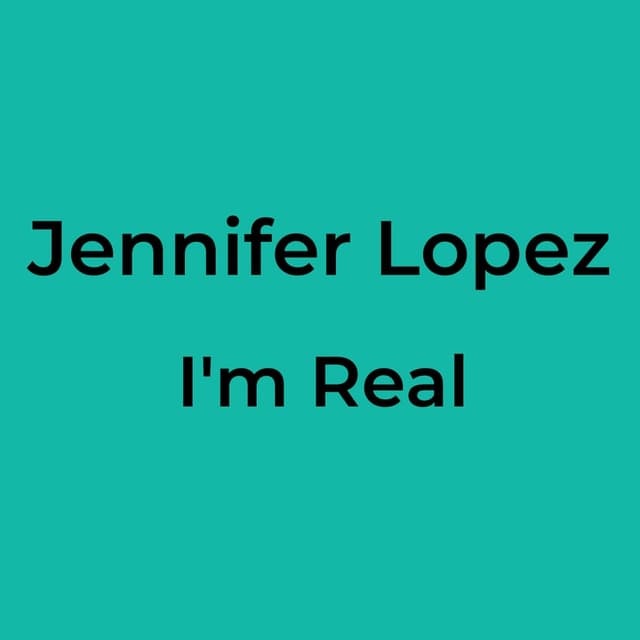 I'm Real
