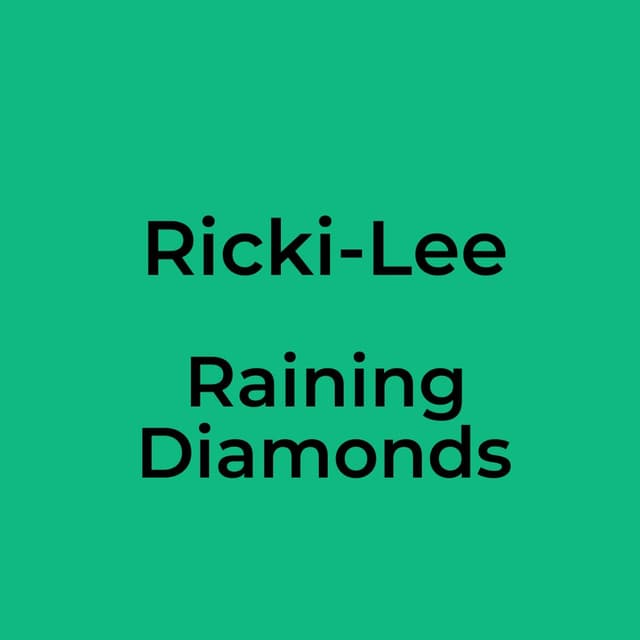 Raining Diamonds