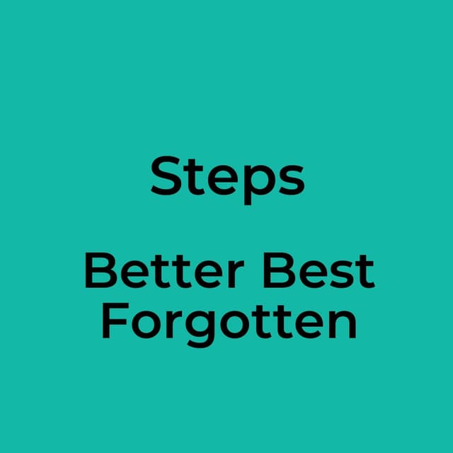 Better Best Forgotten
