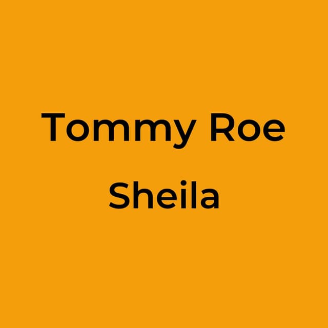 Tommy Roe - Sheila