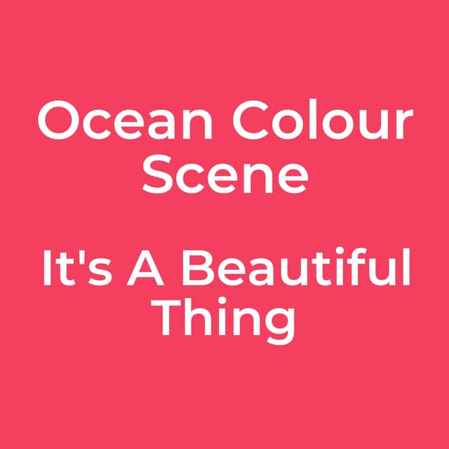 It's A Beautiful Thing