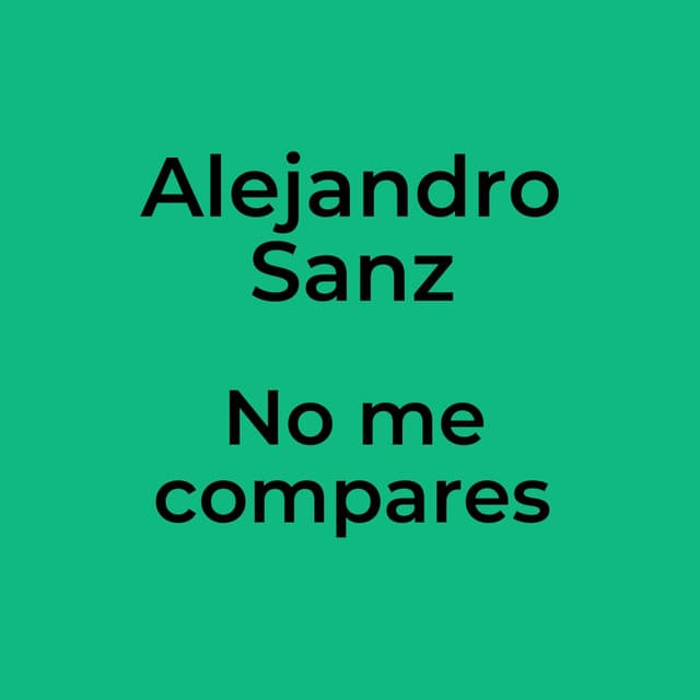 No me compares