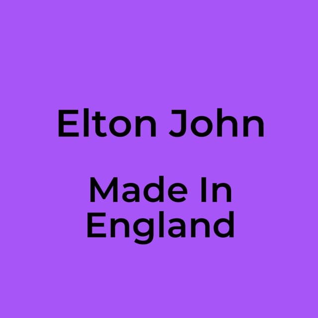 Made In England