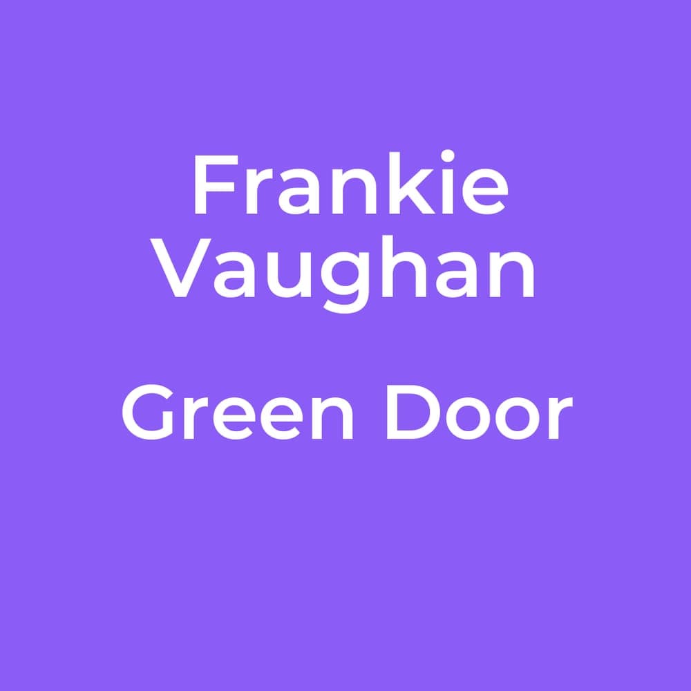 Frankie Vaughan - Green Door