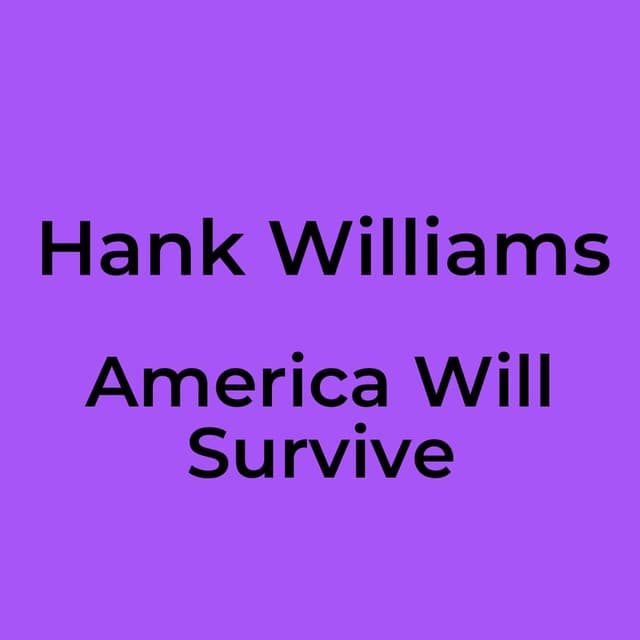 America Will Survive