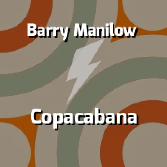 Barry Manilow - Copacabana (At the Copa)