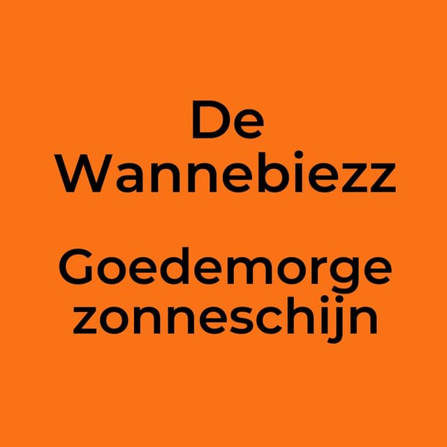 Goedemorge zonneschijn