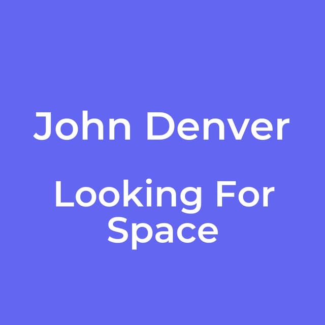 Looking For Space