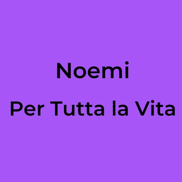 Per Tutta la Vita
