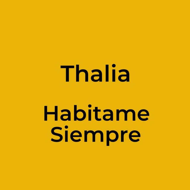Habitame Siempre