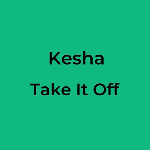 Take It Off