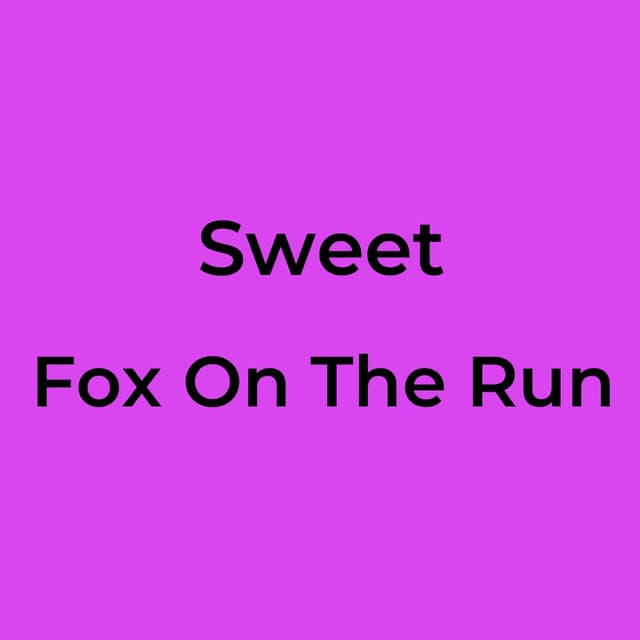 Fox On The Run
