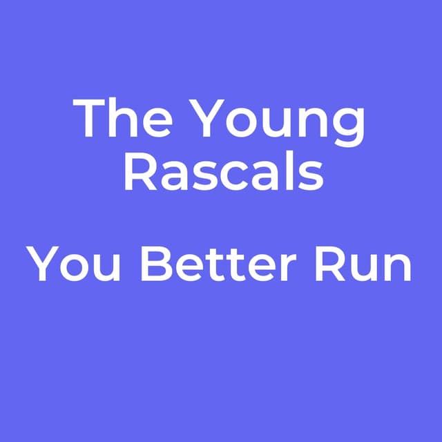 You Better Run