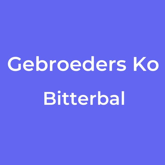 Bitterbal