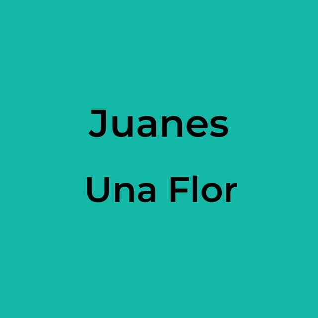 Una Flor