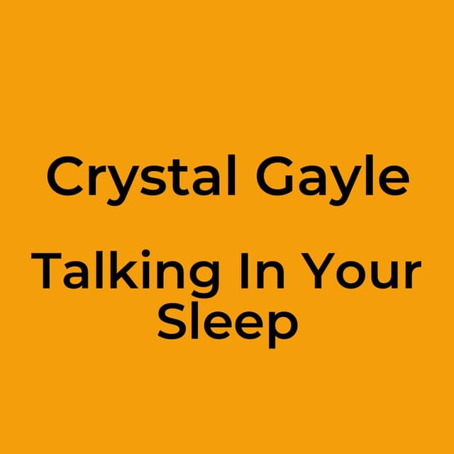 Talking In Your Sleep