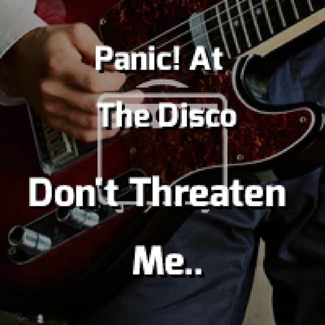 Don't Threaten Me With A Good Time