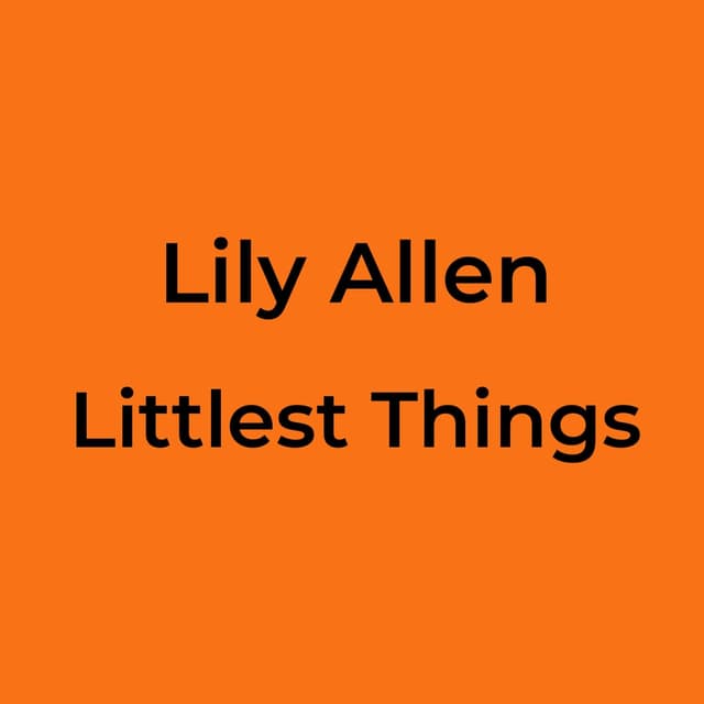 Littlest Things
