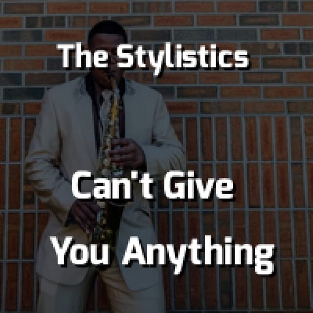 Can't Give You Anything (But My Love)