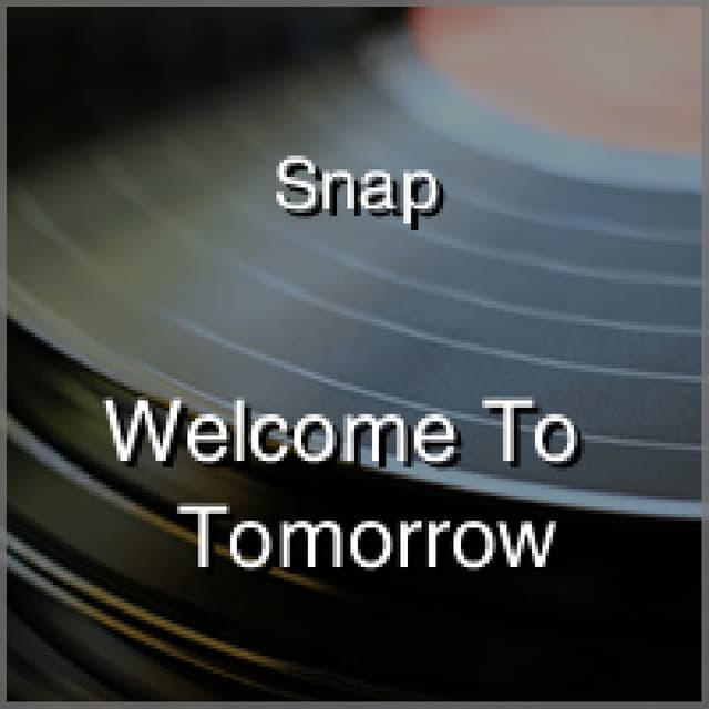 Welcome To Tomorrow