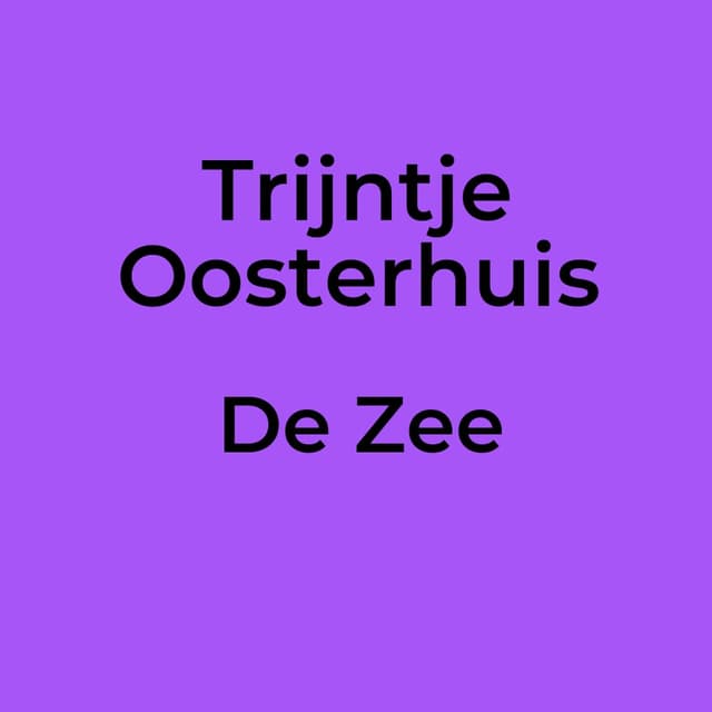 De Zee