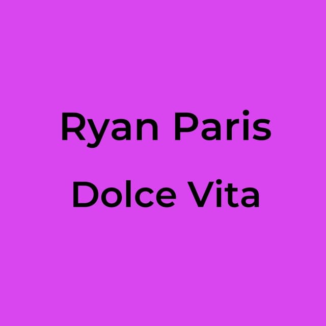 Dolce Vita
