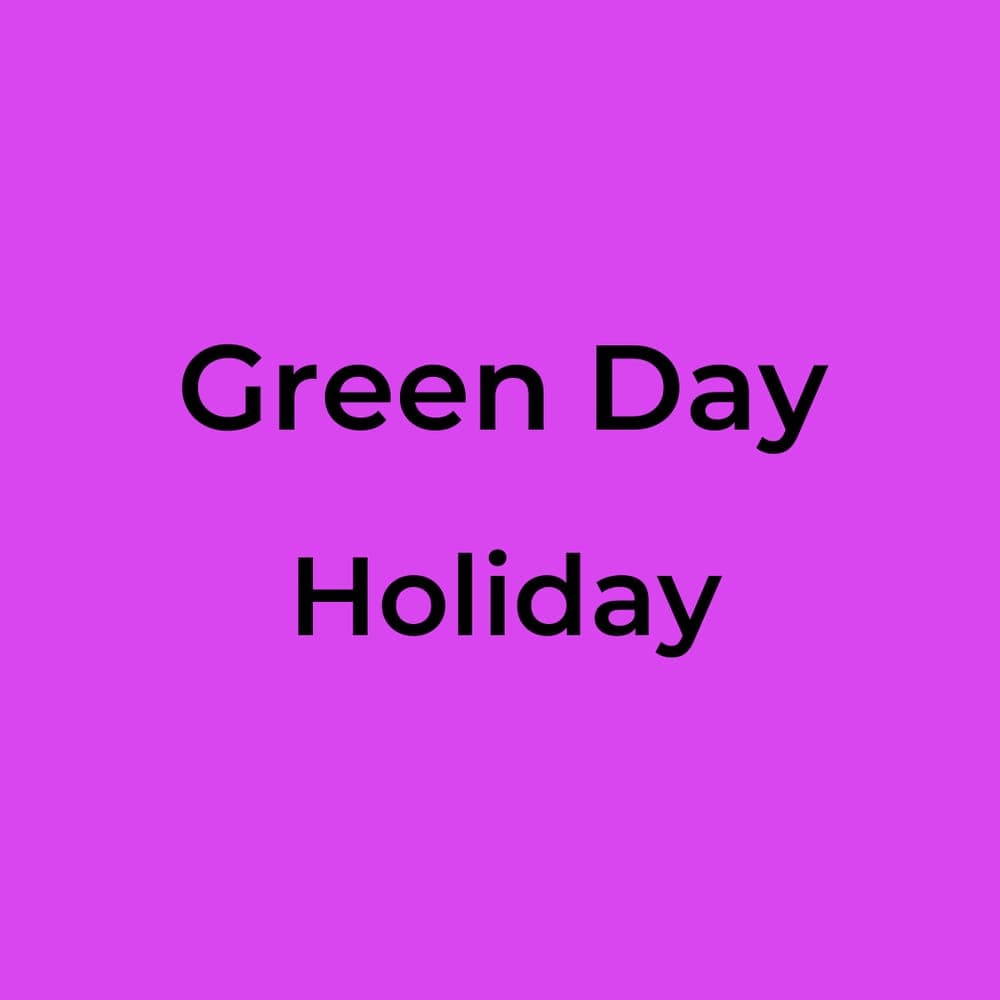 Green Day - Holiday