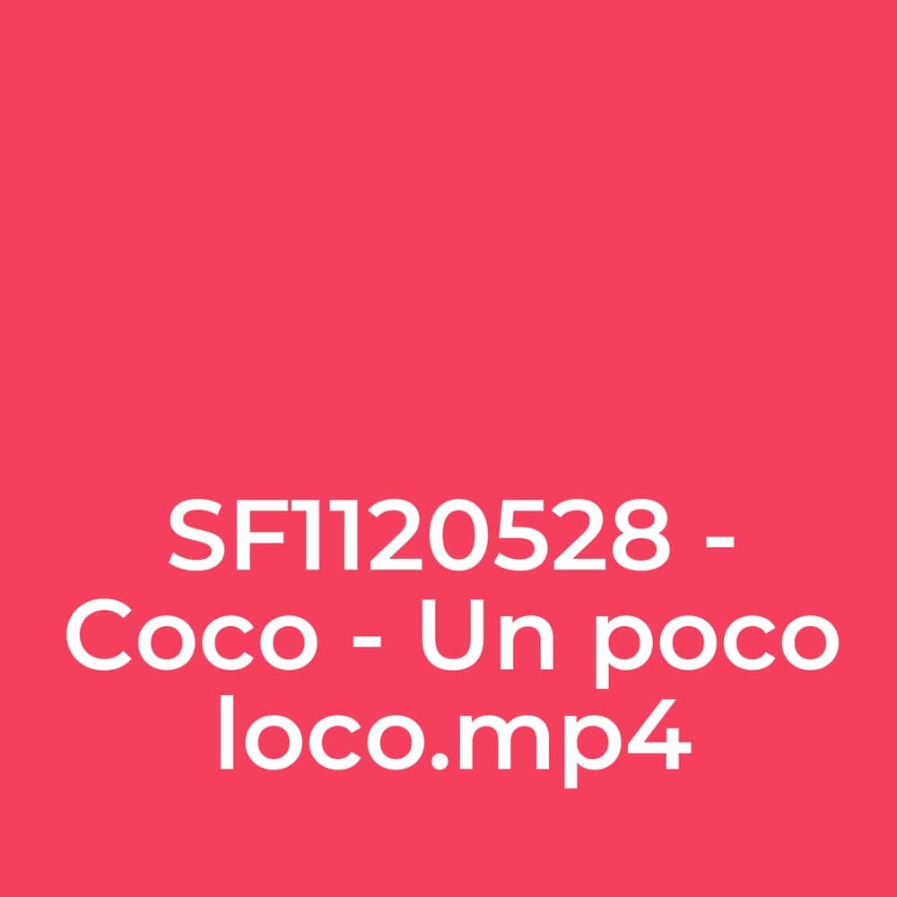 null - SF1120528 - Coco - Un poco loco.mp4