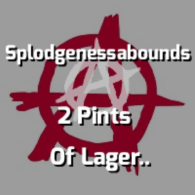 2 Pints Of Lager and A Packet Of Crisps Please