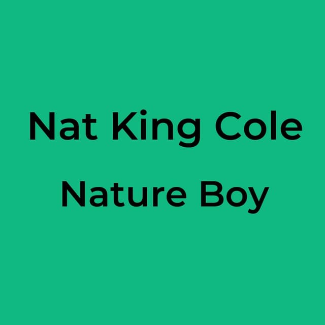Nature Boy